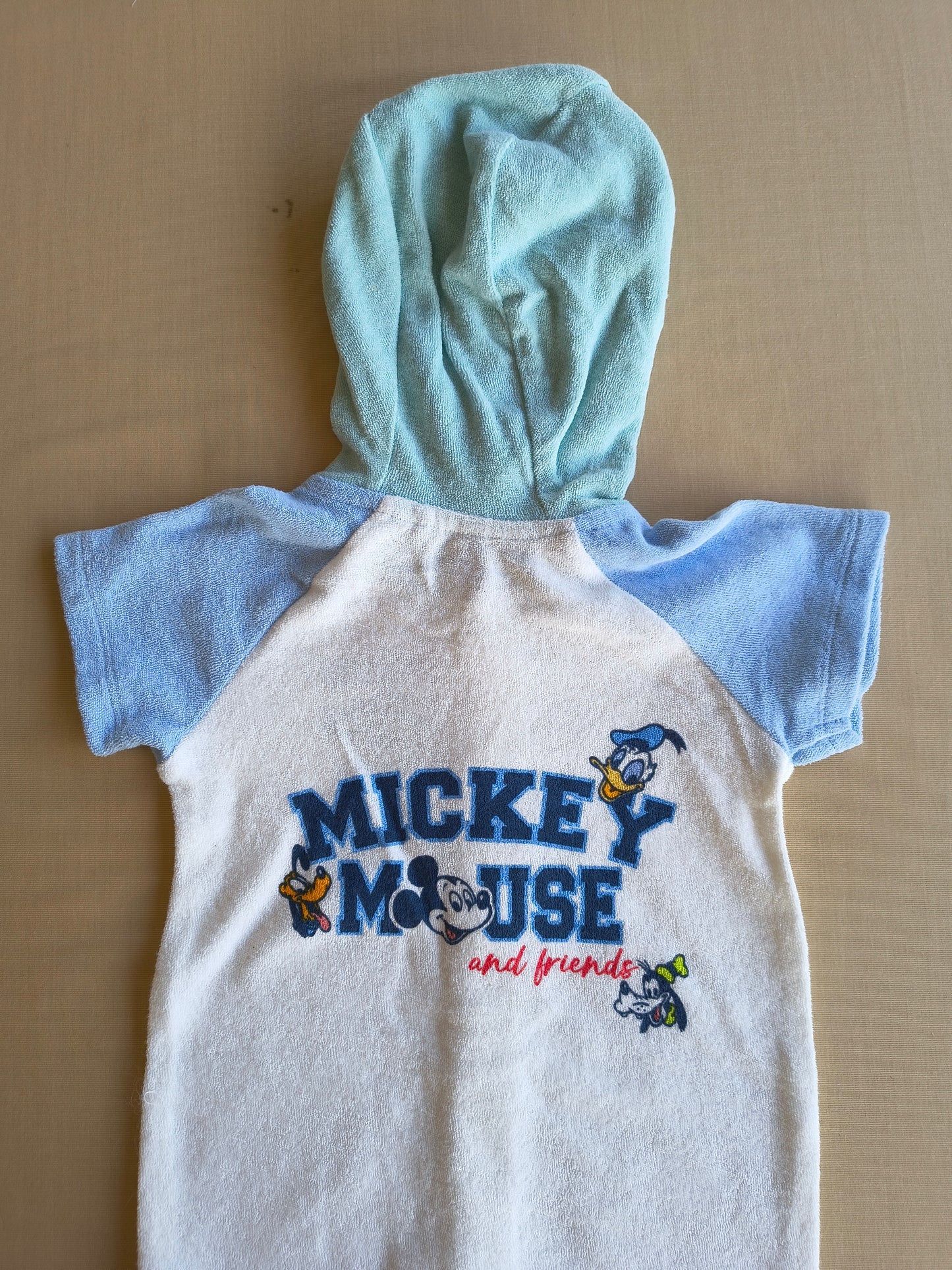 Mickey Winter Hooded Romper