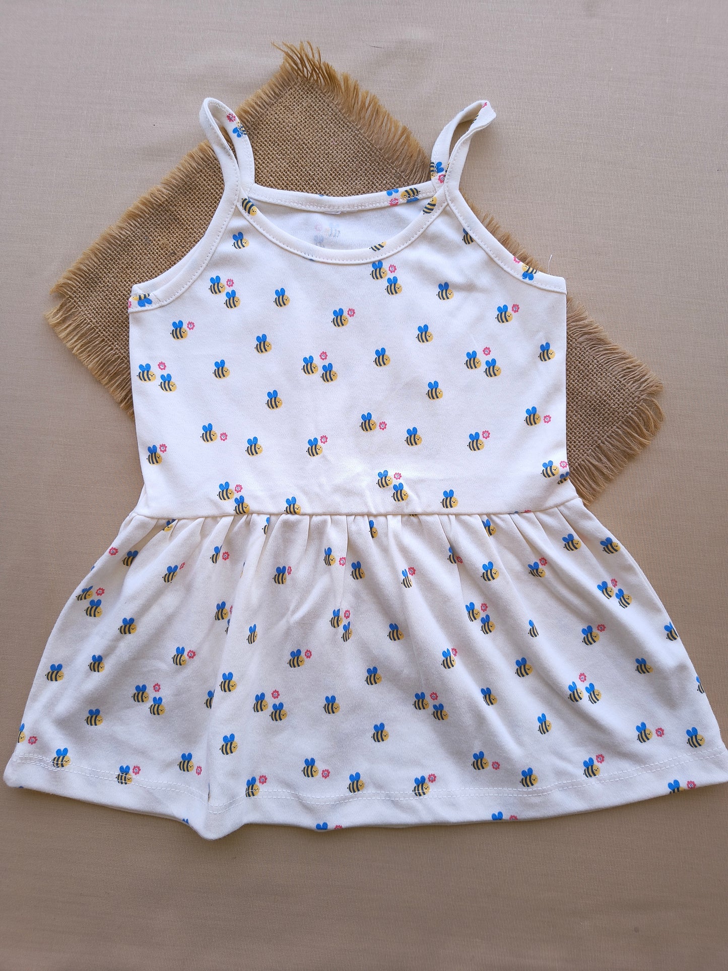 Bee ๐ spaghetti Frock