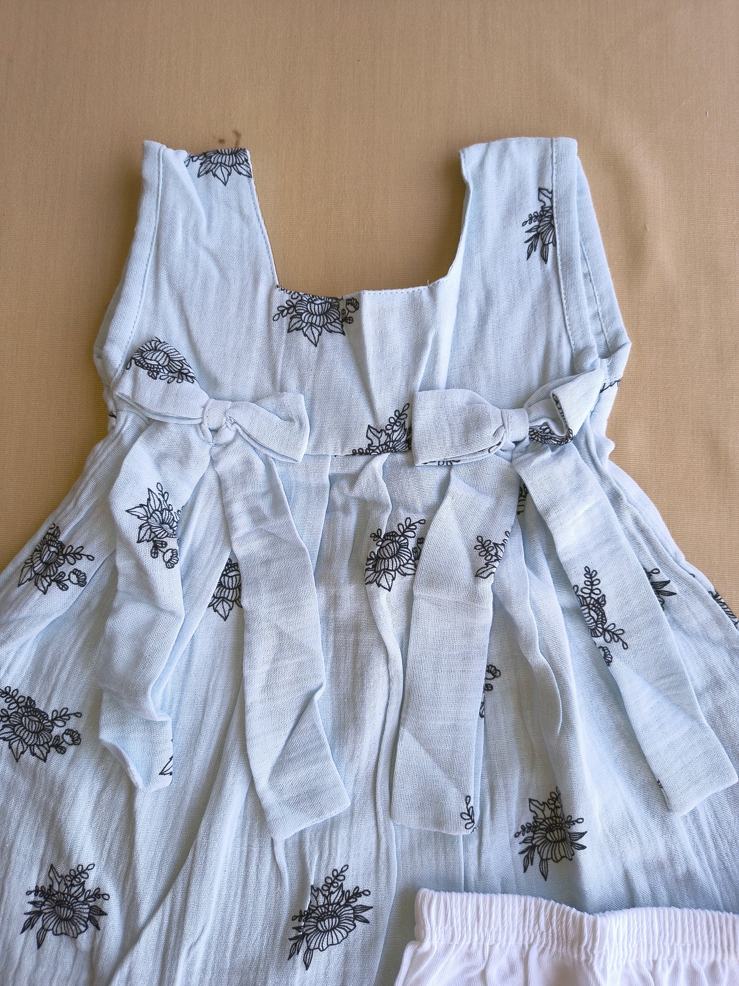 Muslin Frock with bloomer