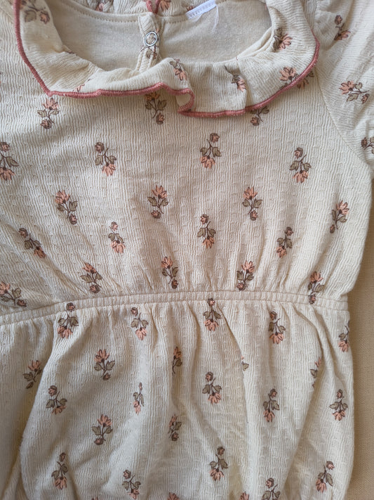 Girl baby romper