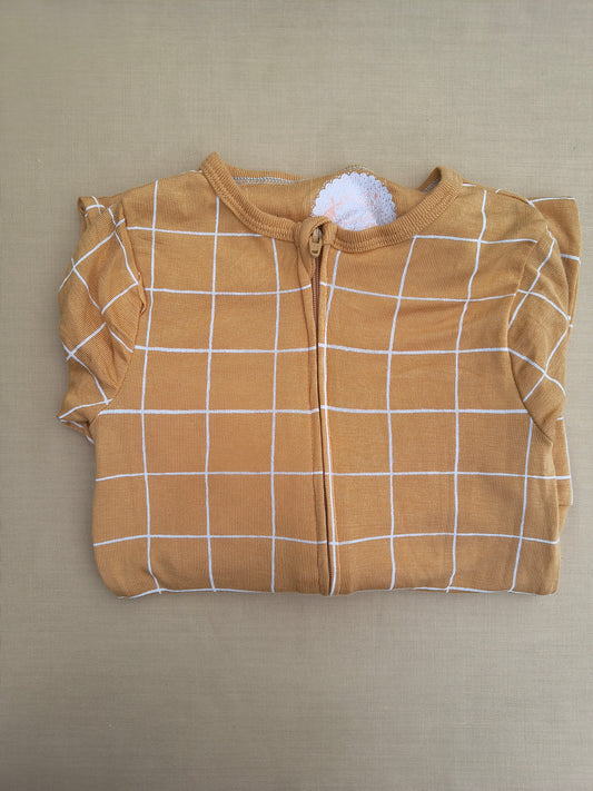 Mustard Check suit