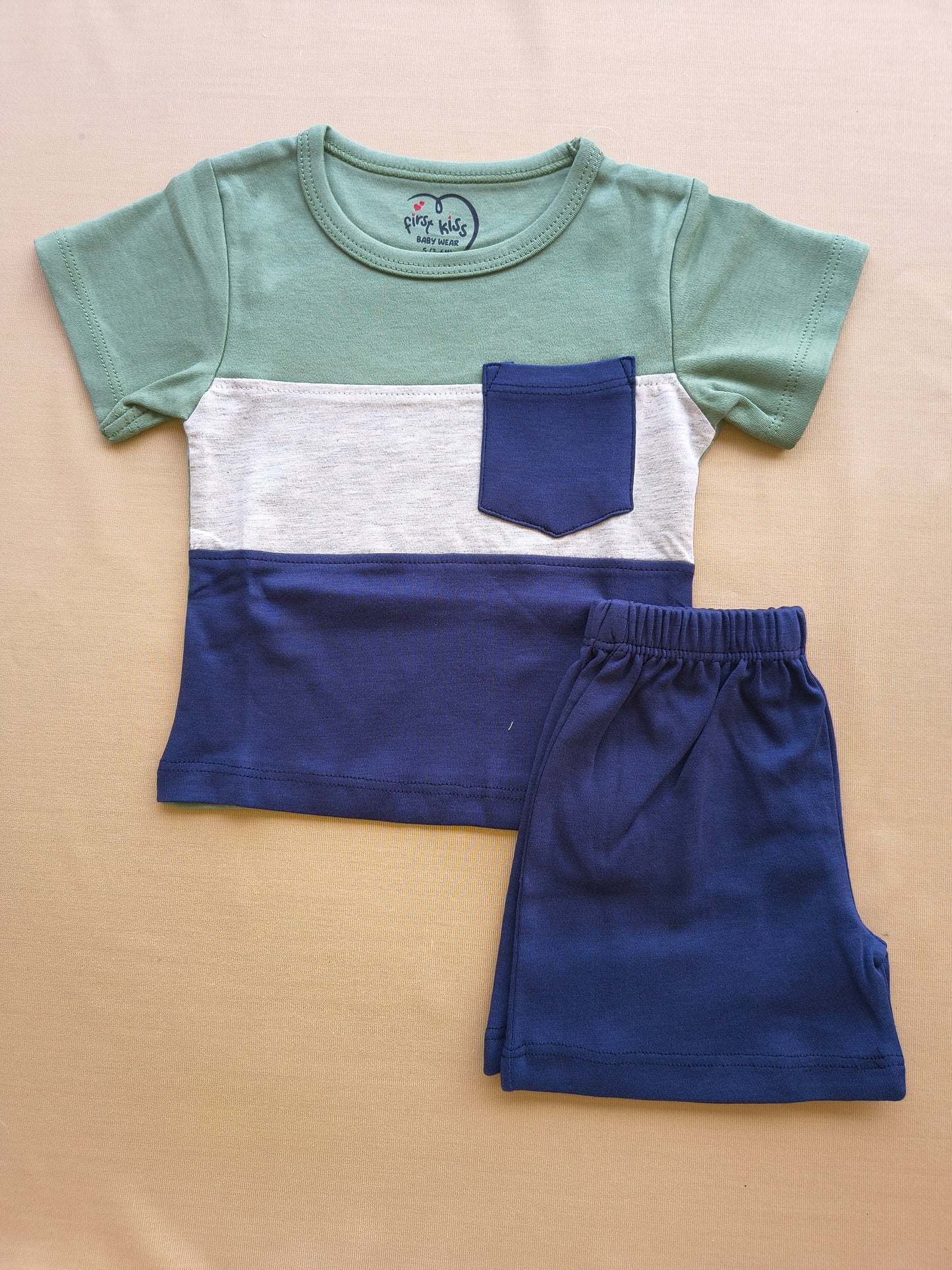 Color block pocket set