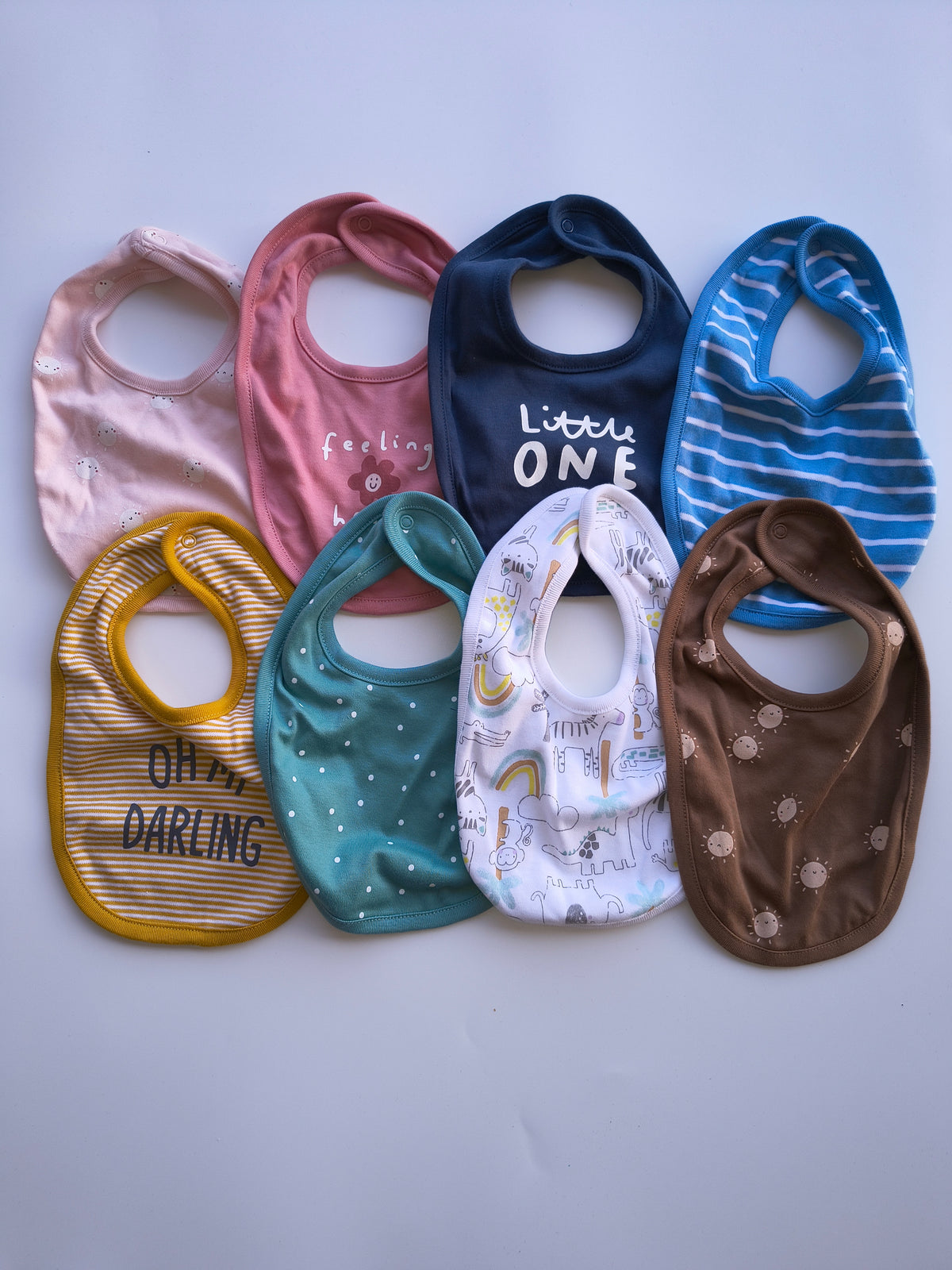 Cotton round Bibs