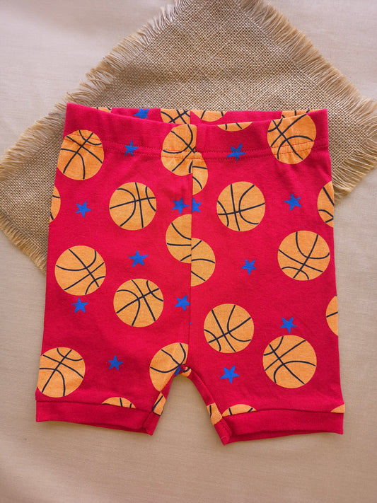 Red Ball cotton shorts