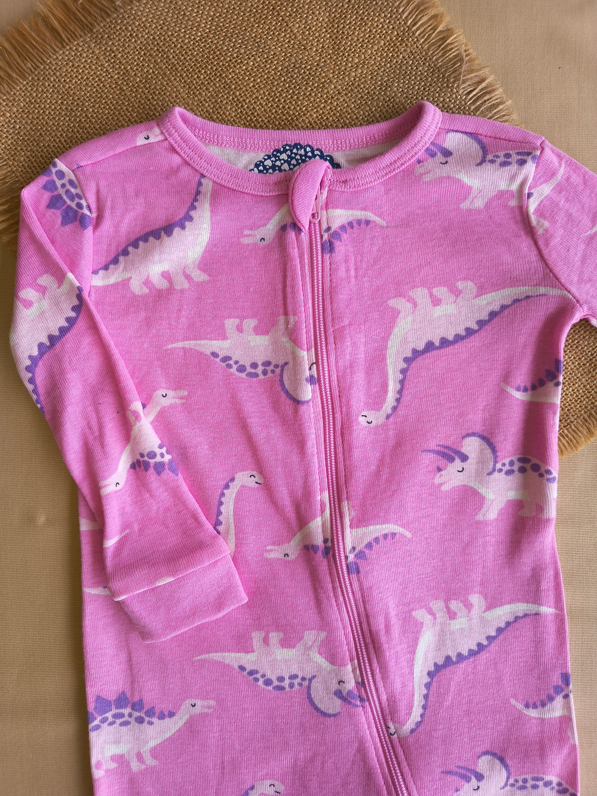 Pinkasauras Footless jumpsuits