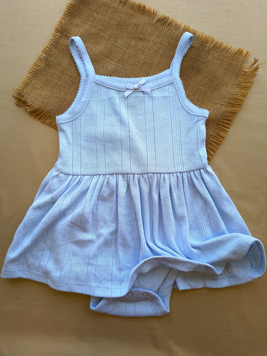 Baby blue💧 frock romper