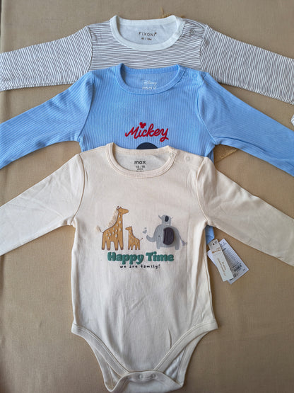 Combo Rompers pack of 3