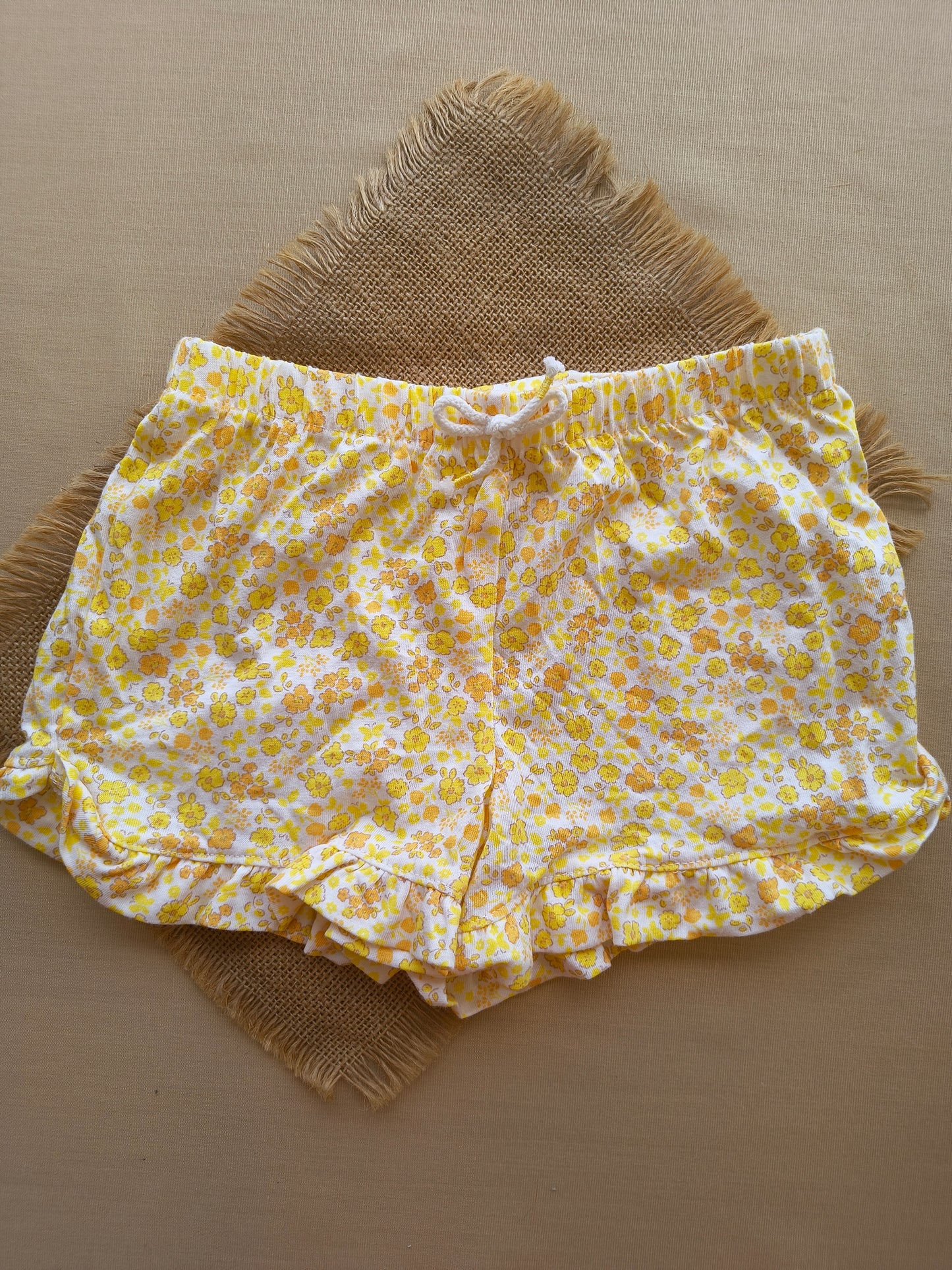 Yellow Bloom premium shorts