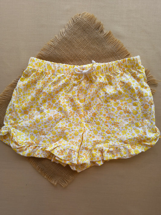 Yellow Bloom premium shorts