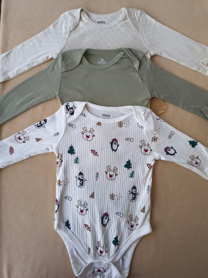 Combo Rompers pack of 3