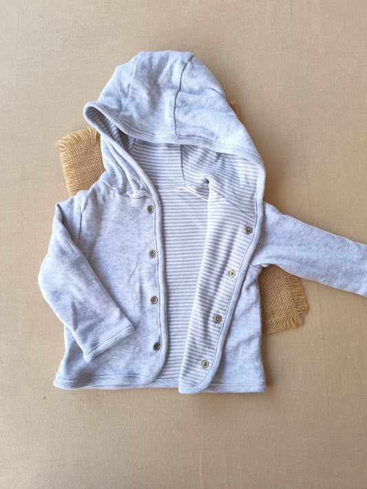 Reversible Hoodie/ sweater