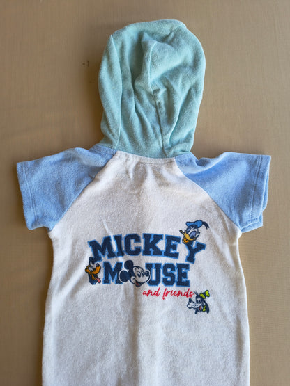 Mickey Winter Hooded Romper