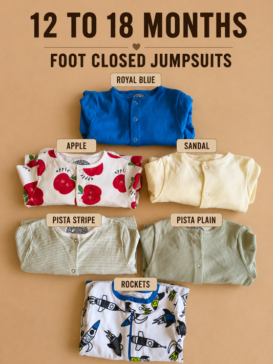 12 18 months 86 cm footed suits
