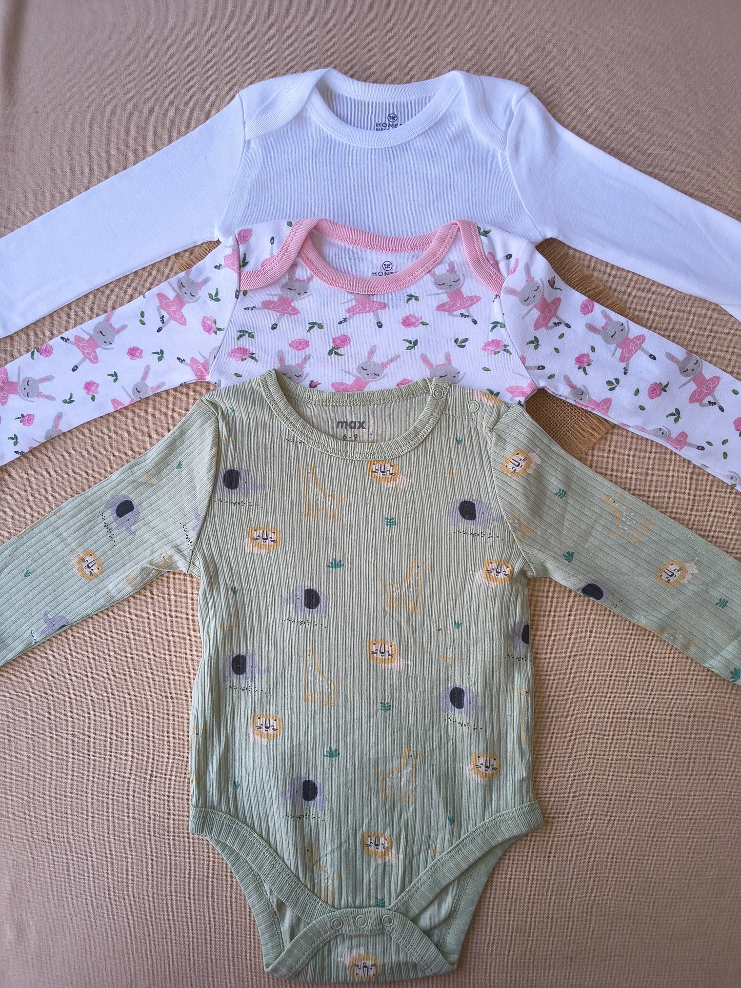 Combo Rompers pack of 3