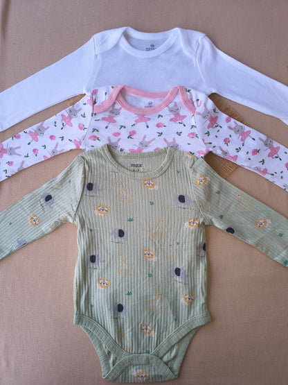 Combo Rompers pack of 3