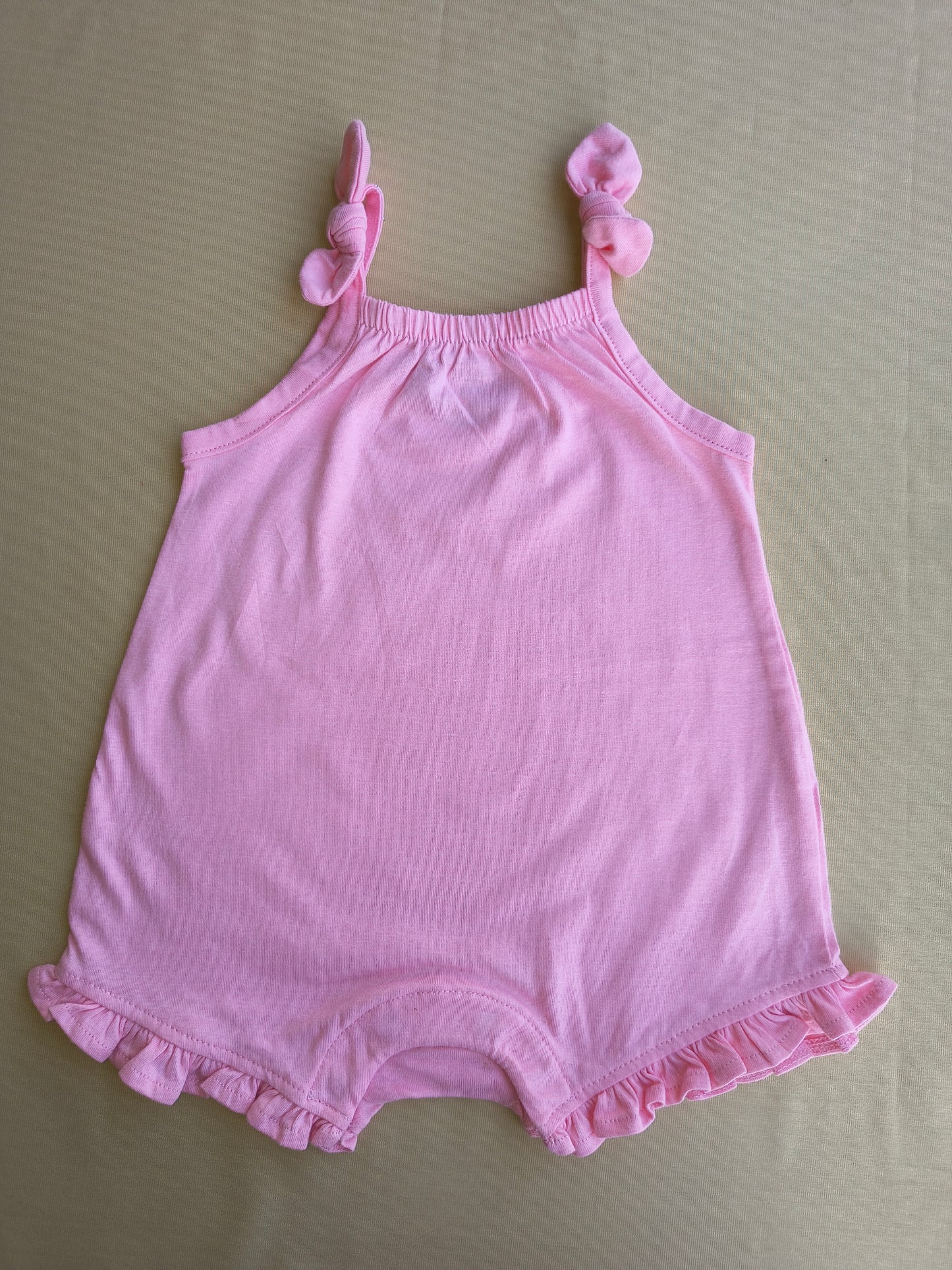 Baby pink fancy romper