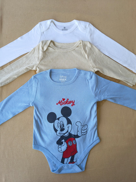 Combo Rompers pack of 3