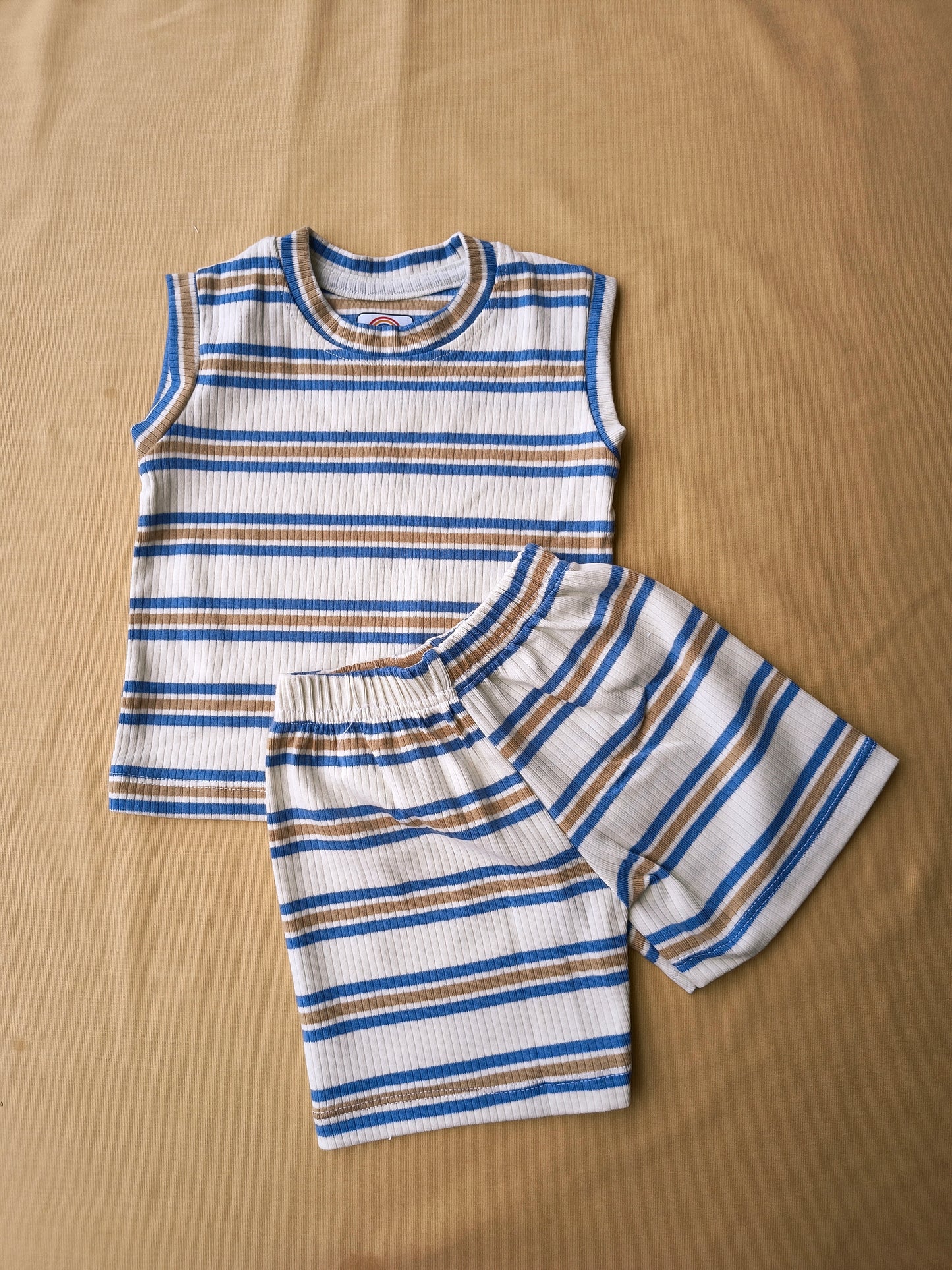 Sleeveless cotton co ords set