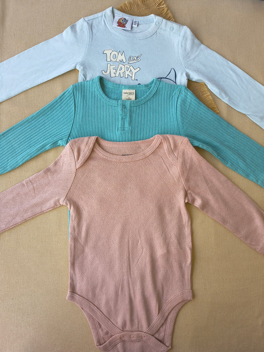 Combo Rompers pack of 3