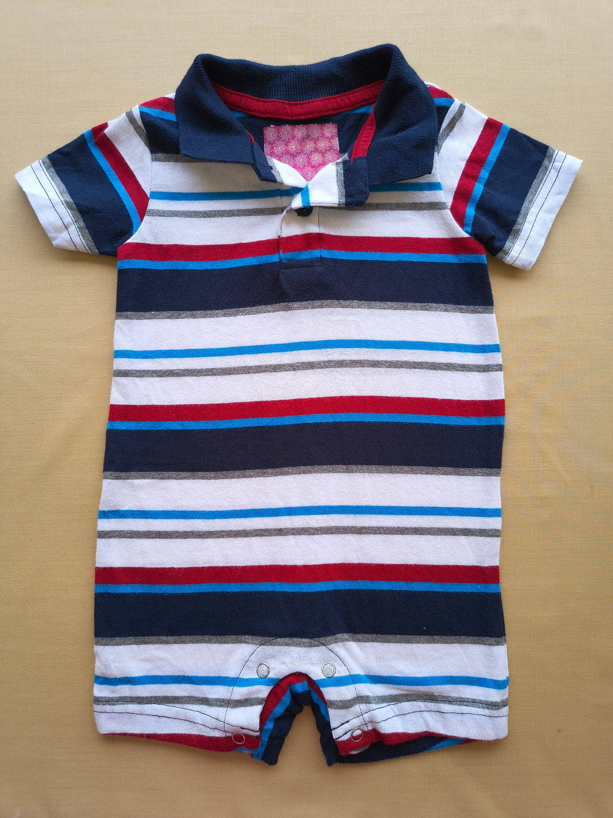 Collar Gentle Man Romper