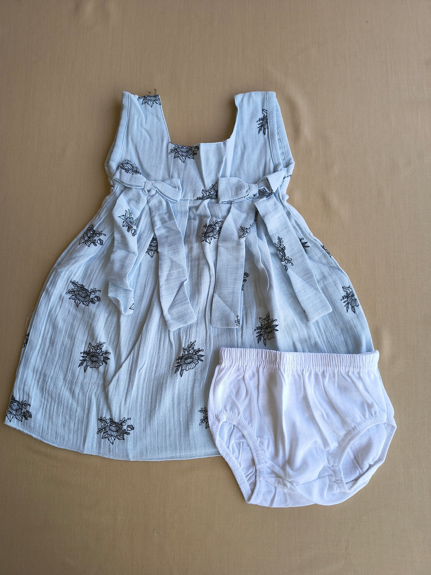 Muslin Frock with bloomer