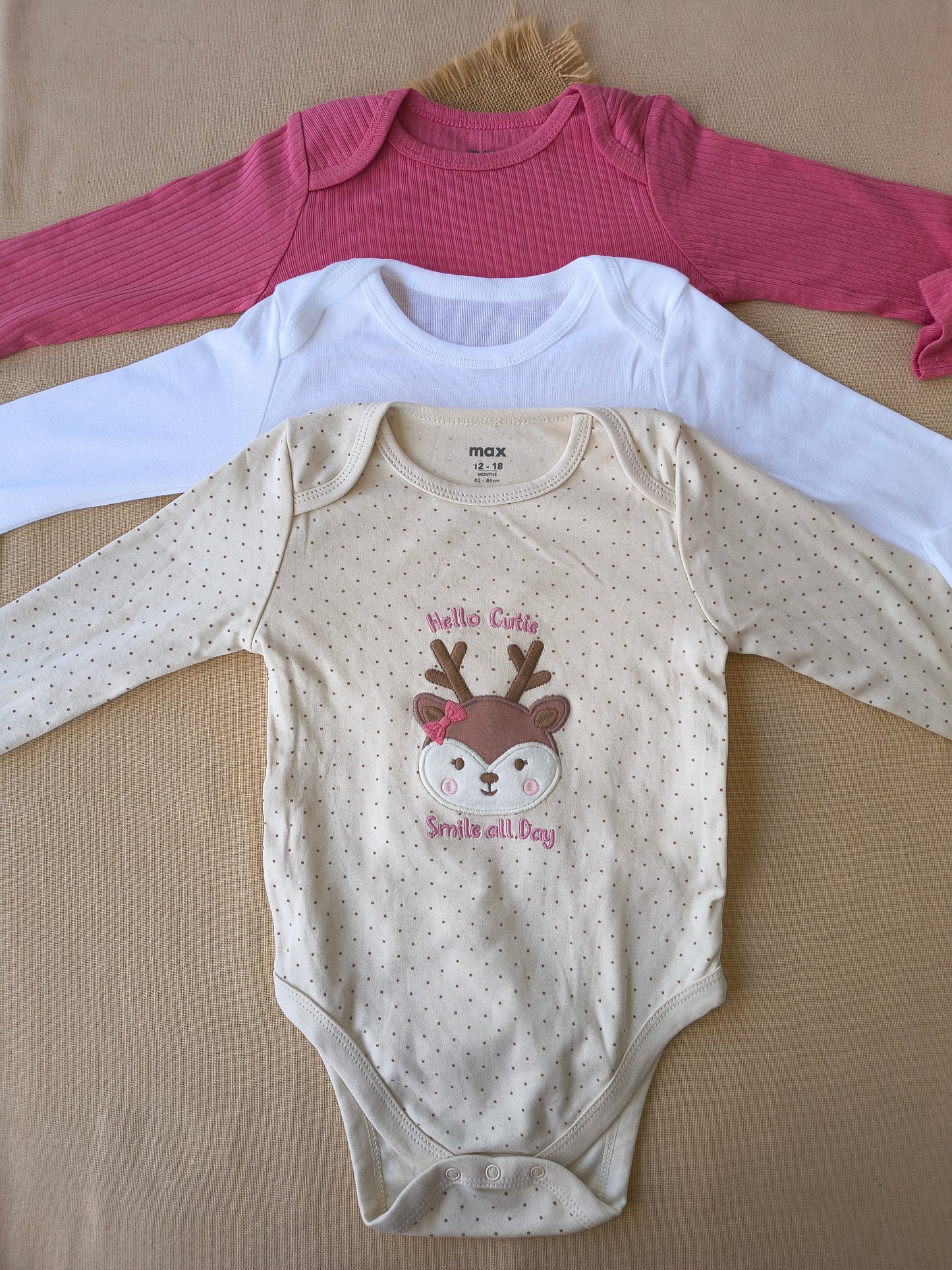 Combo Rompers pack of 3