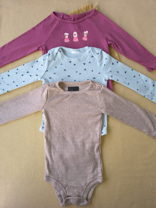 Combo Rompers pack of 3