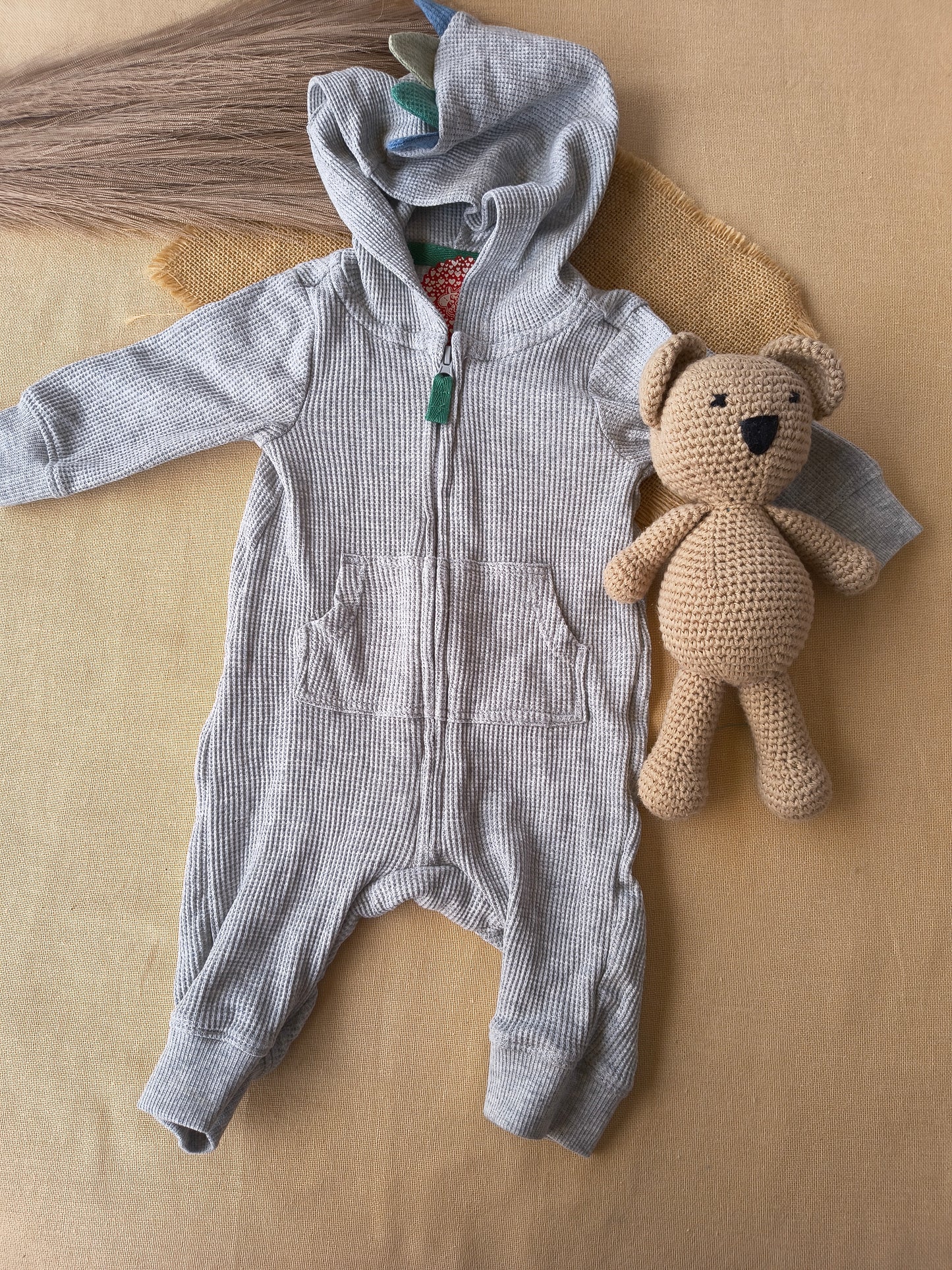 Footless hooded Jumpsuits