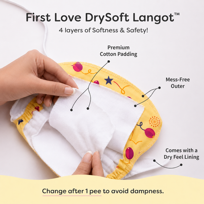 Dryfeel langot pack of 6