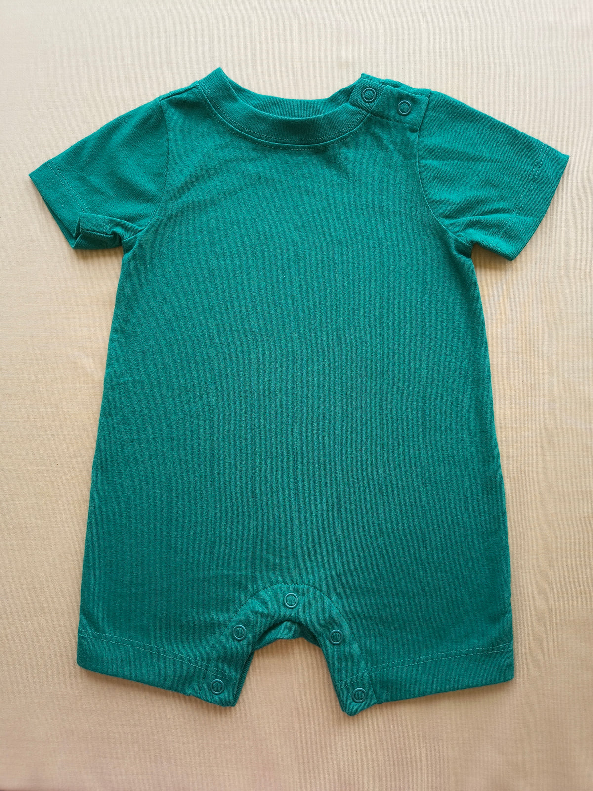 Evergreen little Half romper