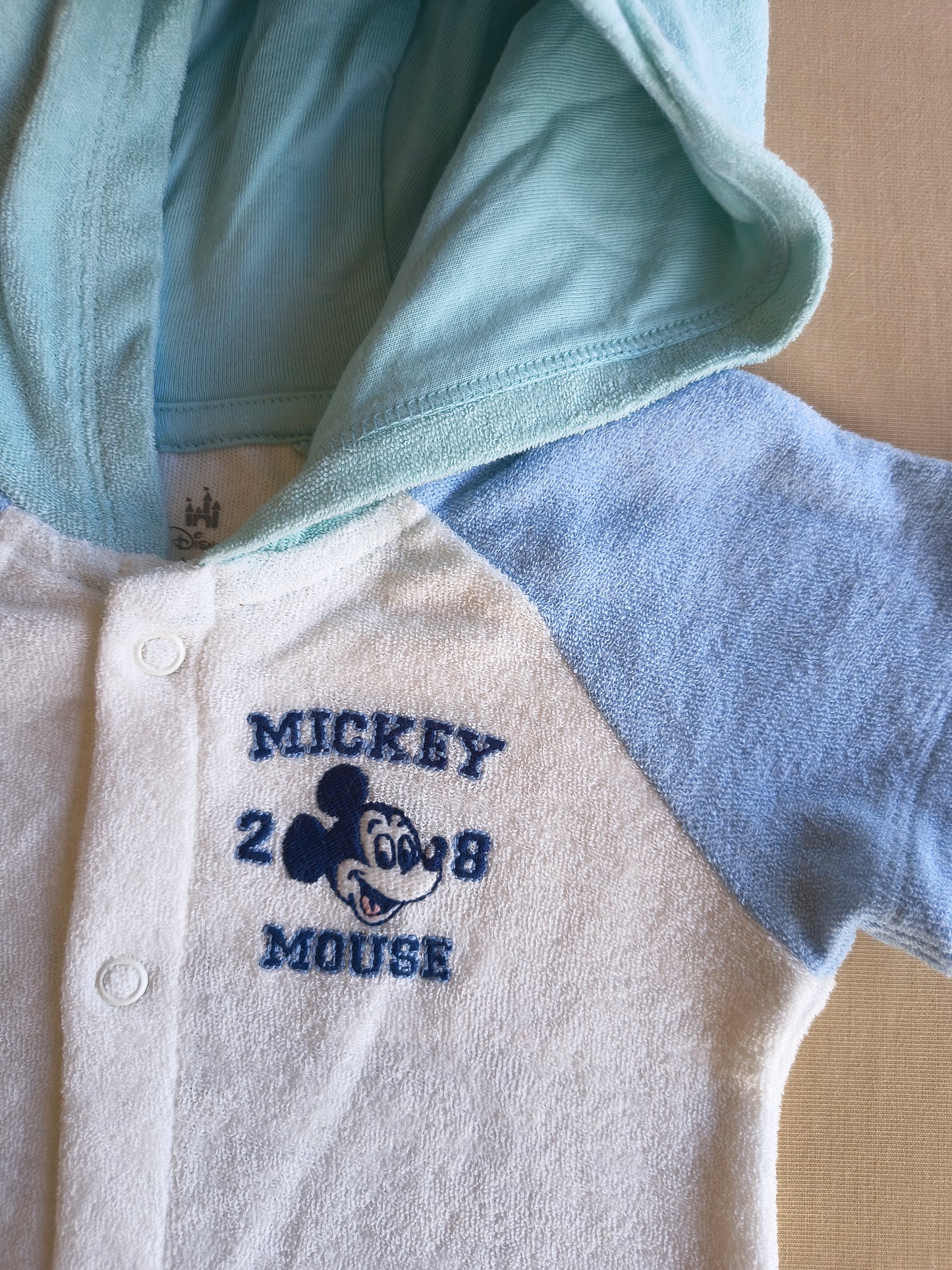 Mickey Winter Hooded Romper