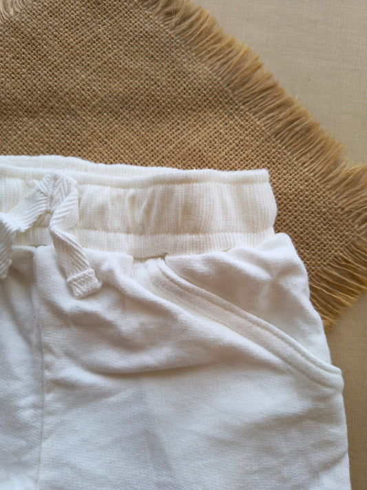 White premium shorts
