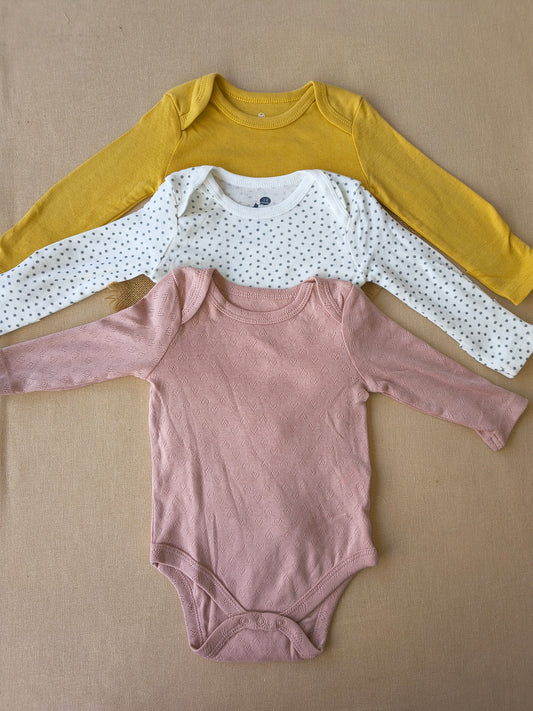 Combo Rompers pack of 3