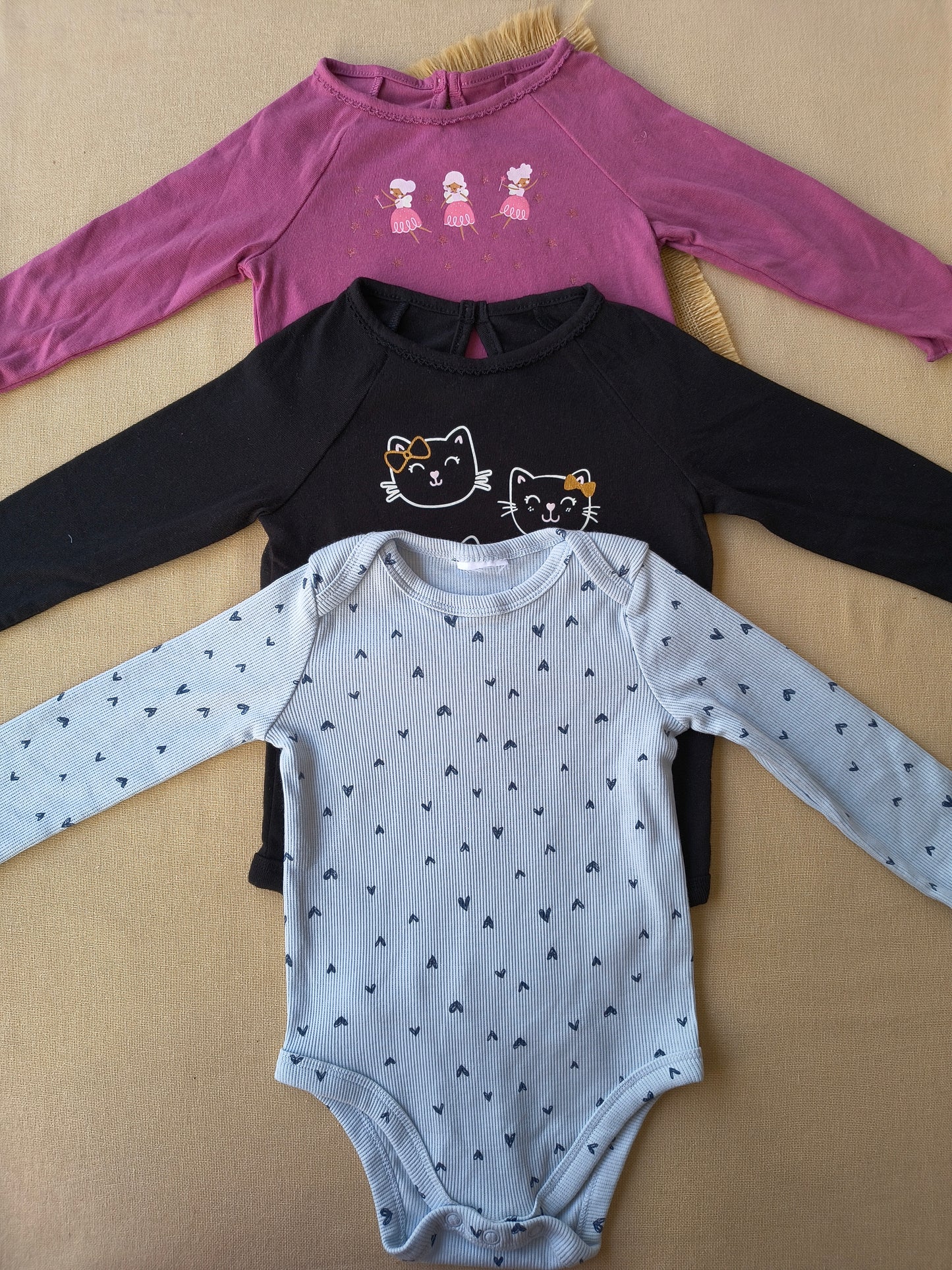 Combo Rompers pack of 3
