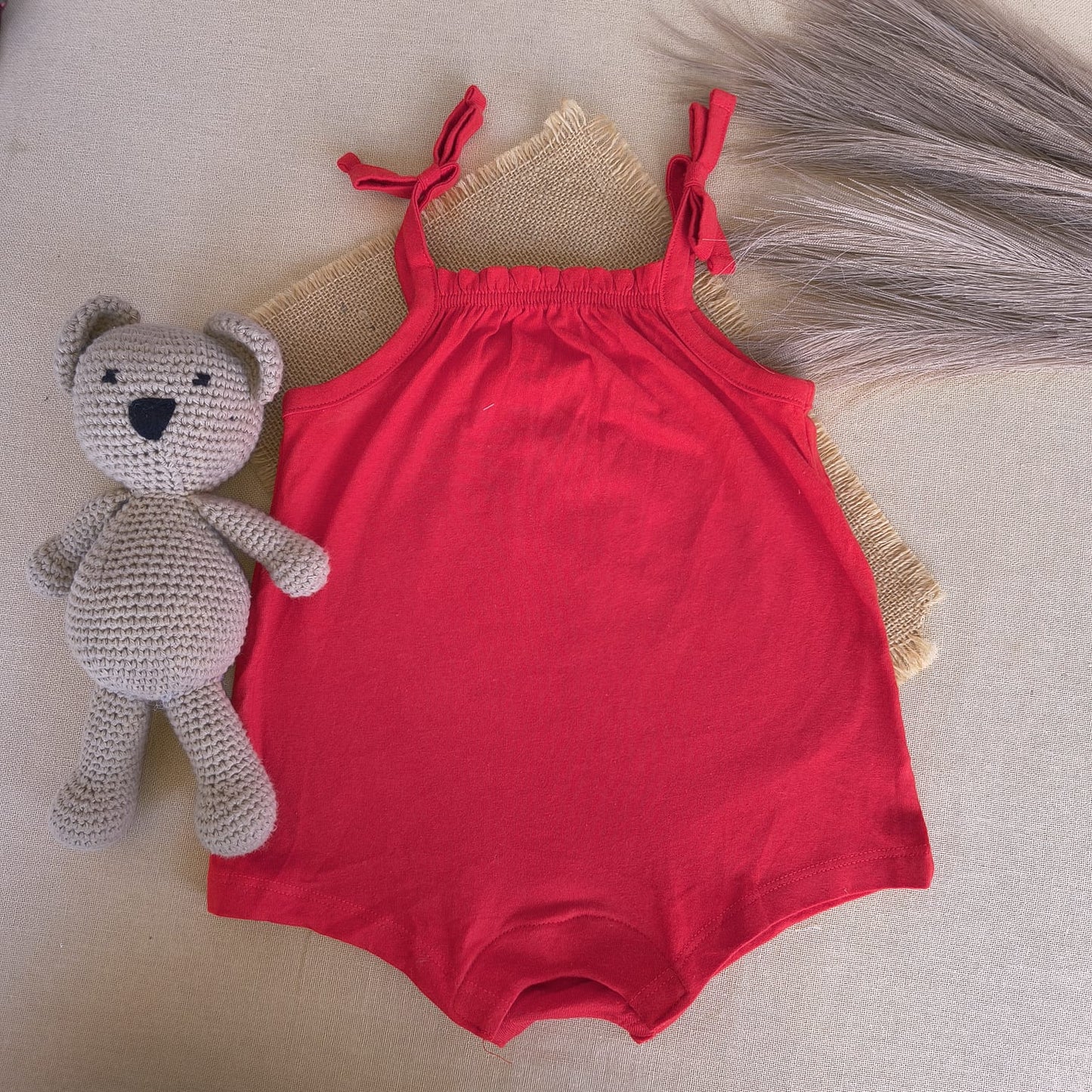 Queen Red Fancy romper