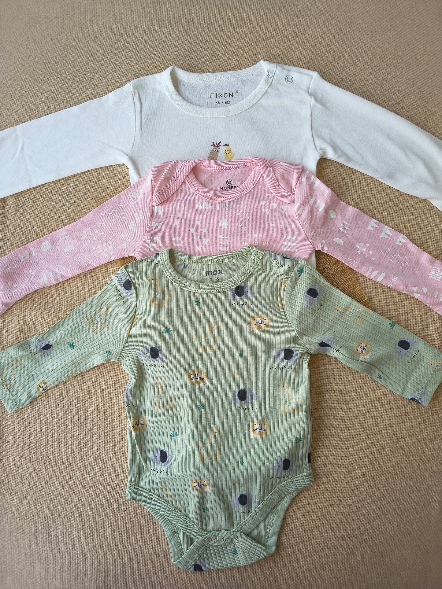 Combo Rompers pack of 3