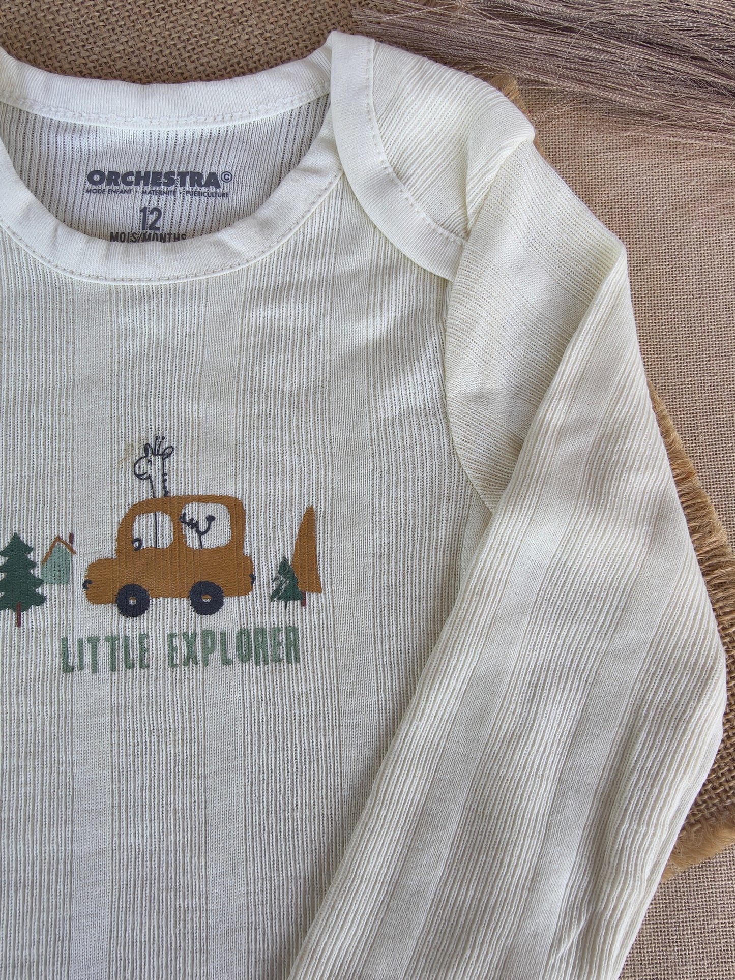 Baby snugly romper