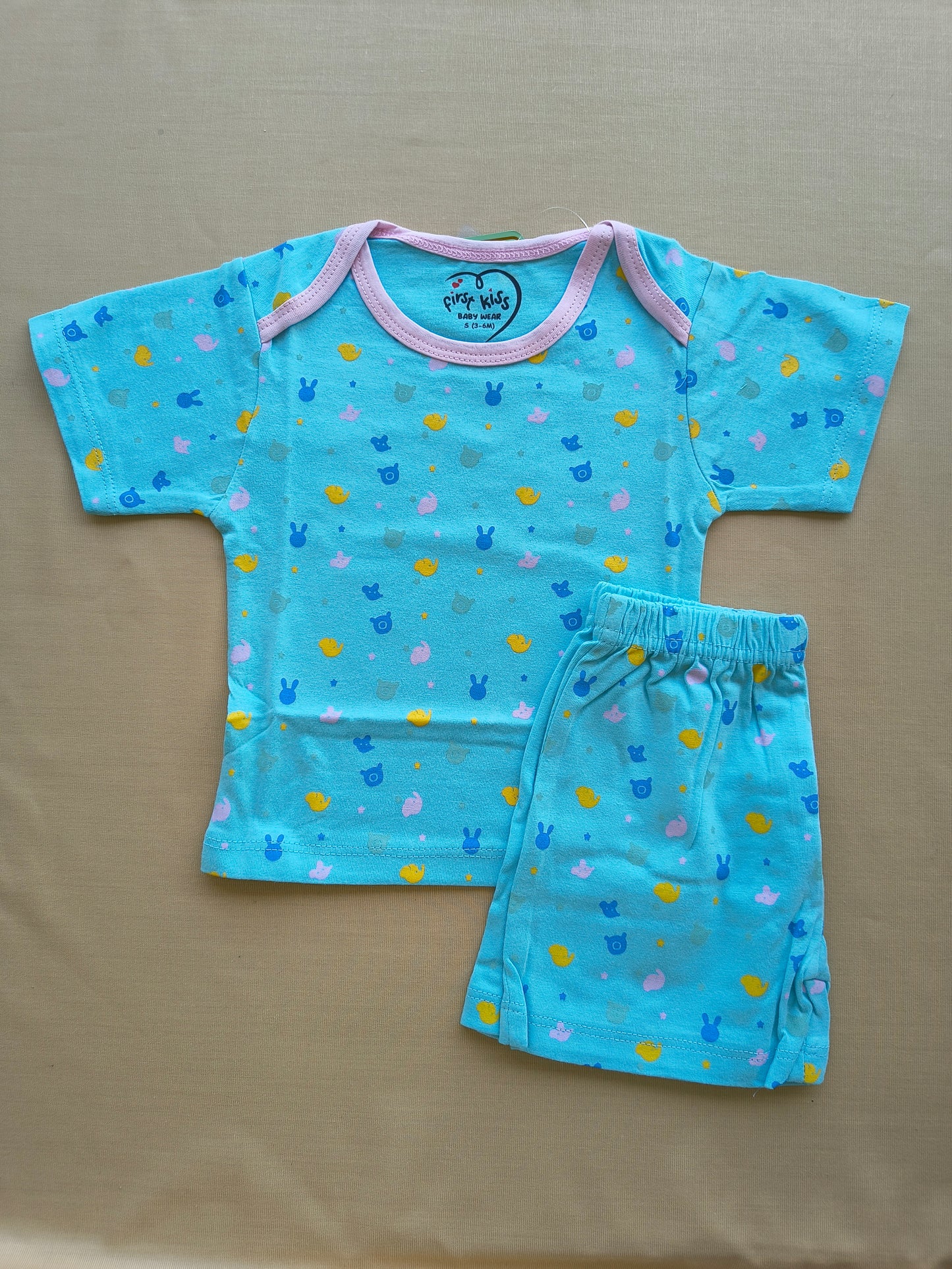 Playtime blue cotton set