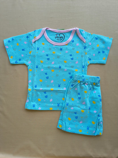 Playtime blue cotton set