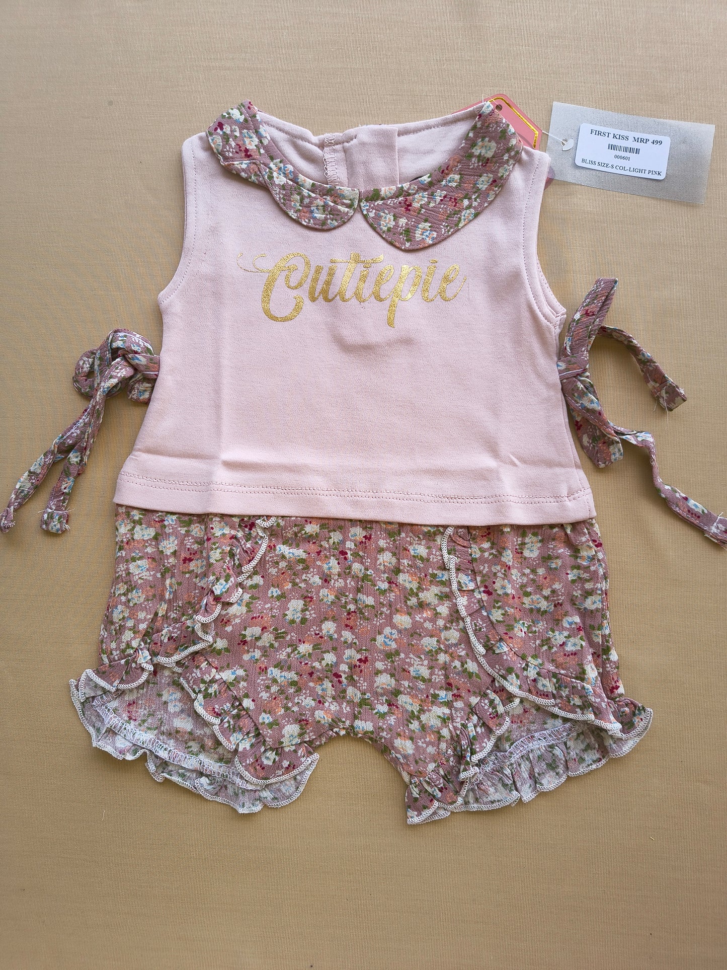 Vintage Rose Romper style dress