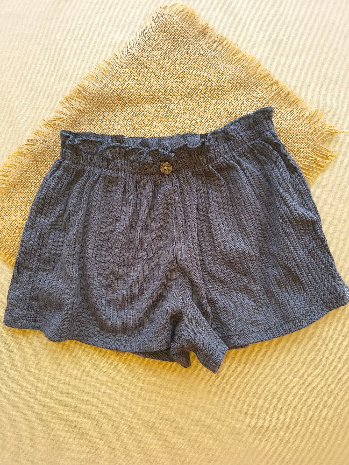 Frill black premium shorts / skirt
