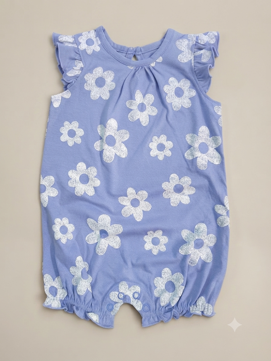 Icy girl frill romper