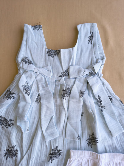 Muslin Frock with bloomer