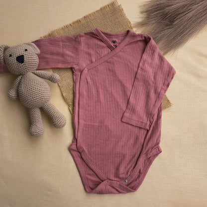 Mauvy Branded bodysuit