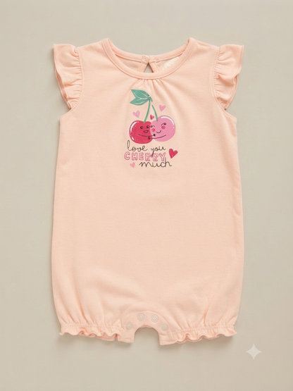 Icy girl frill romper