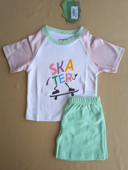 Pastel skater set
