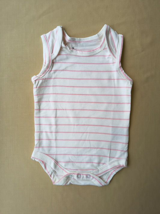 Stripink Snuggly Bodysuit
