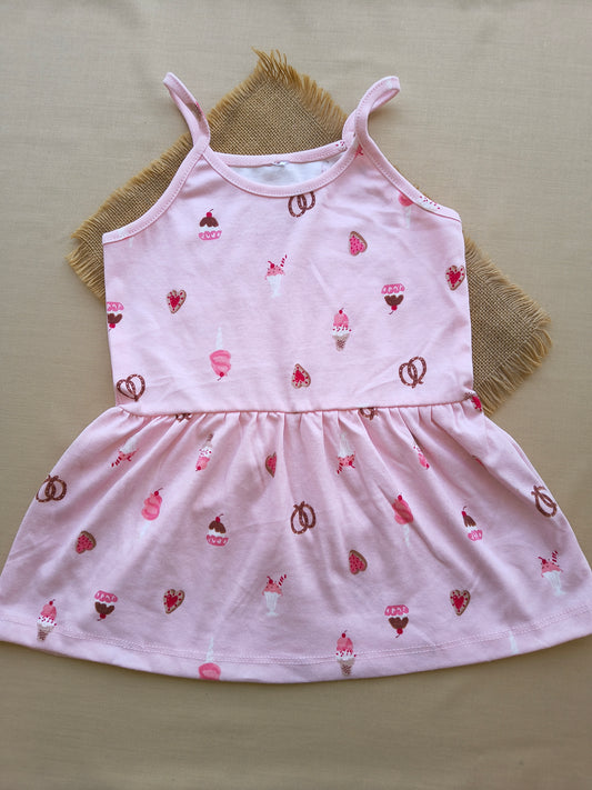 Pastry spaghetti Frock