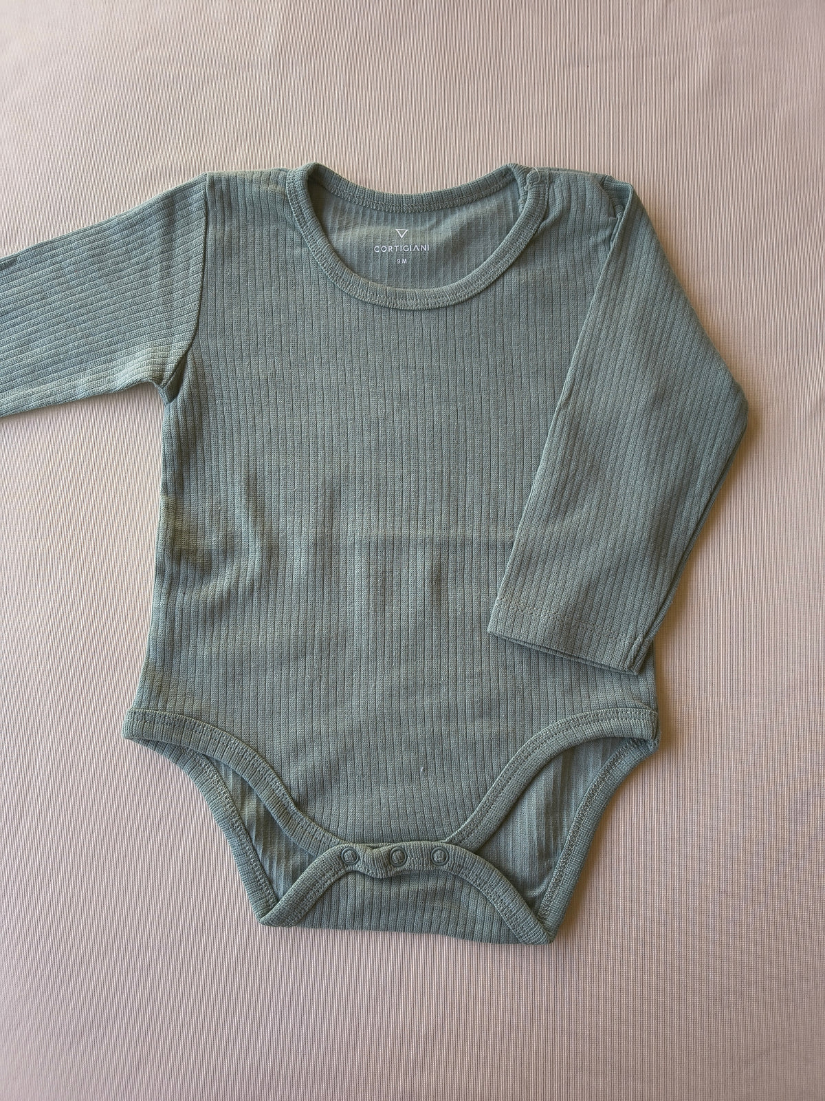 Sage mint branded bodysuit