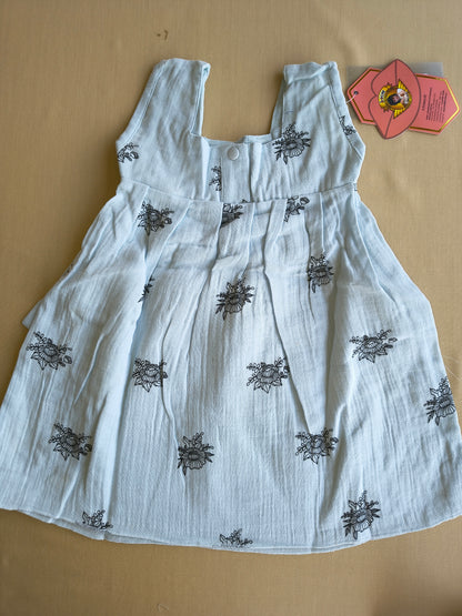 Muslin Frock with bloomer